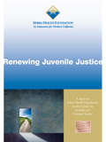 Pictured: Cover of Renewing Juvenile Justice