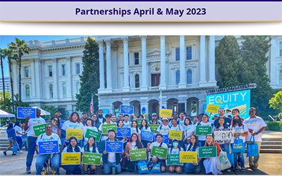 Pictured: Screenshot of the April and May issue of Partnerships